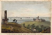 Kingsgate from the Margate Road [Polygraph 1825-1828] | Margate History